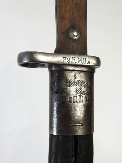 BAYONETS. GERMANY. Mauser model 1871/84 bayonet,...