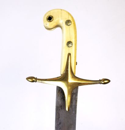 WHITE WEAPONS. Ottoman PALA or Oriental-style...