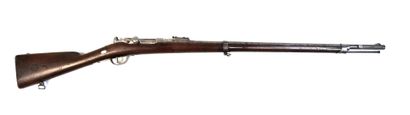 FIREARMS. Chassepot model 1866 walnut rifle,...