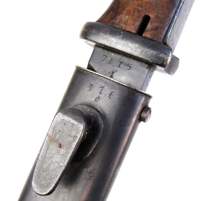 BAIONNETTES. GERMANY. Model 98K bayonet with...