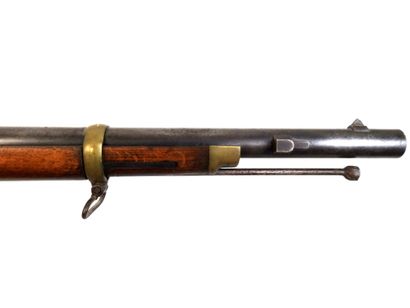 FIREARMS. ITALY. BLACK POWDER. ENFIELD walnut-mounted...