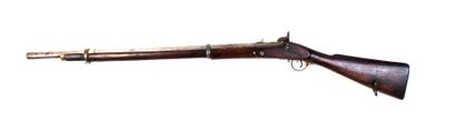 FIREARMS. ENGLAND. Short ENFIELD-type percussion...
