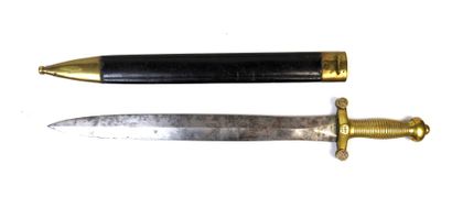 WHITE WEAPONS. Glaive model 1831 with molded...