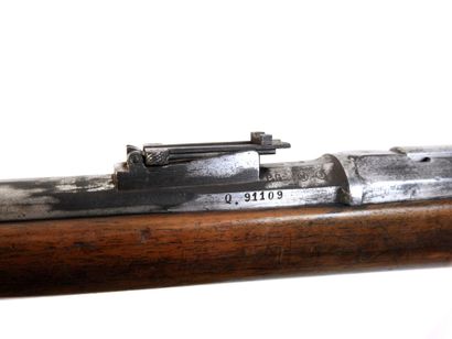 FIREARMS. Model 1866-74 M80 modified and...