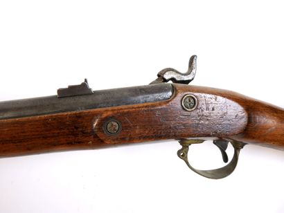 FIREARMS. ITALY. BLACK POWDER. ENFIELD walnut-mounted...