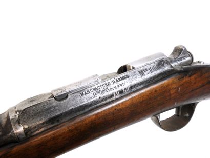 FIREARMS. Model 1866-74 M80 modified and...
