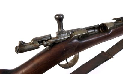 FIREARMS. Commercial model 1874 Gras rifle,...