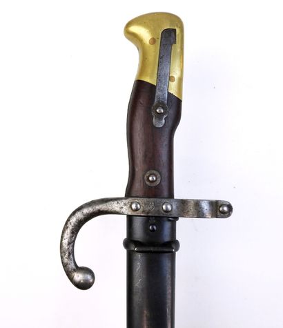 BAIONNETTES. Gras model 1874 bayonet for...