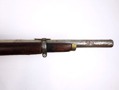 FIREARMS. ENGLAND. Short ENFIELD-type percussion...