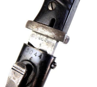 BAIONNETTES. GERMANY. Model 98K bayonet with...