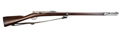 FIREARMS. Chassepot model 1866 walnut rifle,...
