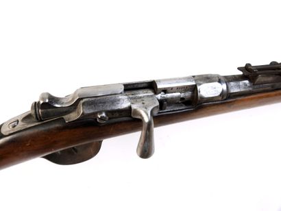 FIREARMS. Model 1866-74 M80 modified and...