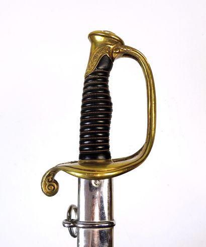 WHITE WEAPONS. Infantry officer's saber model...