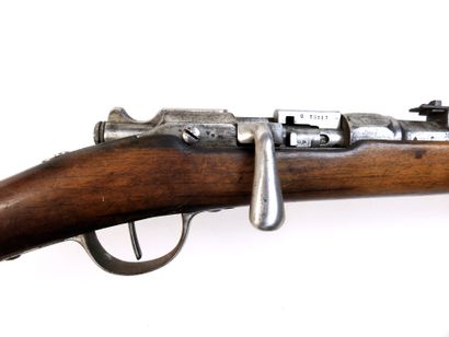 FIREARMS. Model 1866-74 M80 modified and...
