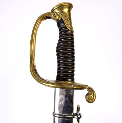 WHITE WEAPONS. Infantry officer's saber model...