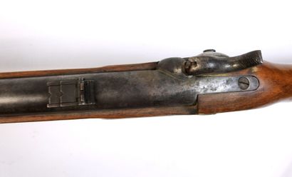 FIREARMS. ITALY. BLACK POWDER. ENFIELD walnut-mounted...
