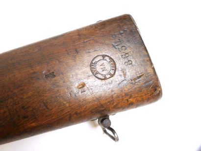 FIREARMS. Chassepot model 1866 walnut rifle,...