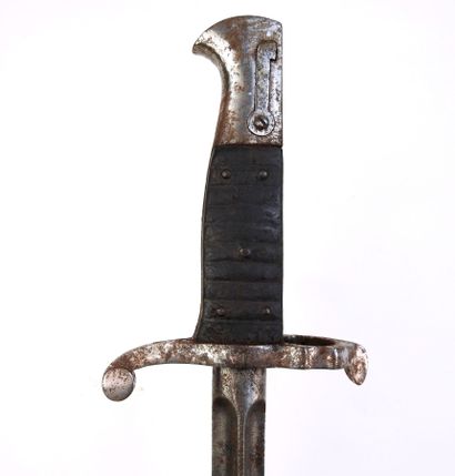 BAIONETTES. MANCEAUX-type test bayonet, 10-fluted...
