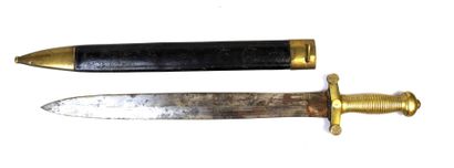 WHITE WEAPONS. Glaive model 1831 with molded...