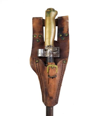 BAIONETTES. Lebel bayonet with cut quillon,...