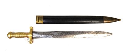 WHITE WEAPONS. Glaive model 1831 with molded...