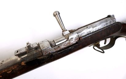 FIREARMS. PRUSSE. DREYSE model 1862 walnut...