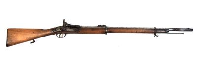 FIREARMS. ENGLAND. ENFIELD SNIDER short snuffbox...