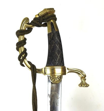 WHITE WEAPONS. Cavalry officer's saber with...