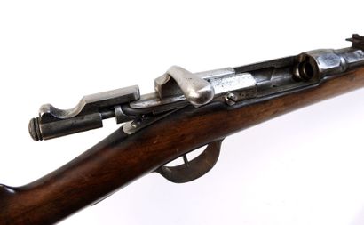 FIREARMS. Model 1866-74 M80 modified and...