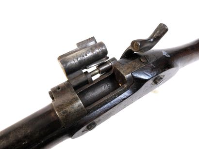 FIREARMS. ENGLAND. ENFIELD SNIDER short snuffbox...