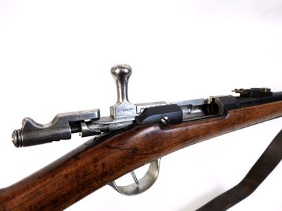 FIREARMS. Gras model 1874 M80 rifle, walnut...