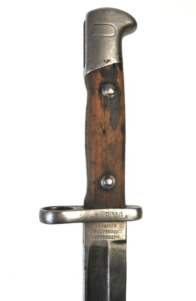 BAYONETS. GERMANY. Mauser model 1871/84 bayonet,...