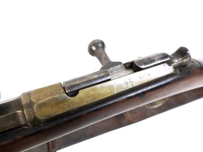 FIREARMS. Commercial model 1874 Gras rifle,...