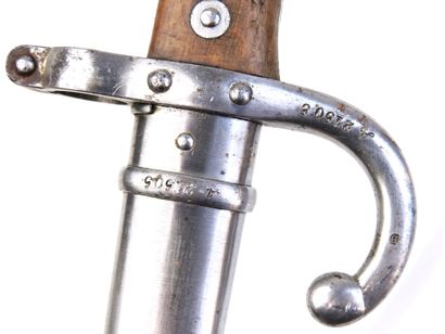 BAIONNETTES. Gras model 1874 bayonet for...