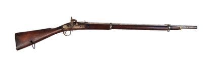 FIREARMS. ENGLAND. Short ENFIELD-type percussion...