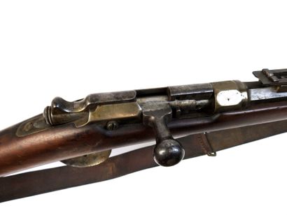 FIREARMS. Commercial model 1874 Gras rifle,...