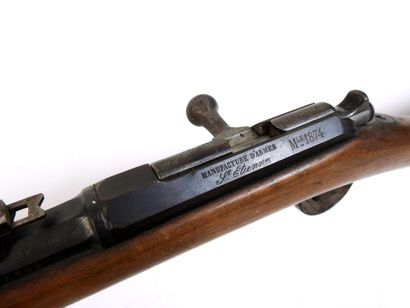 FIREARMS. Gras model 1874 M80 rifle, walnut...