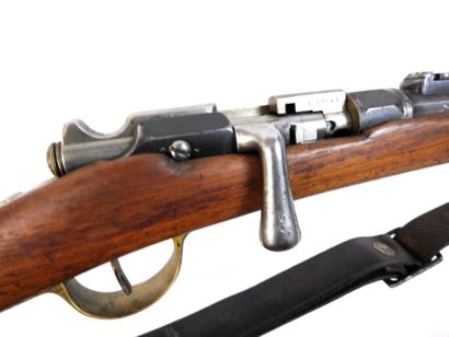 FIREARMS. Model 1866-74 M80 dismounted gendarmerie...