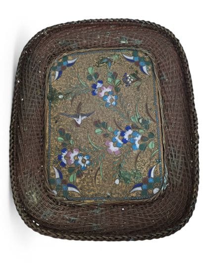 CHINA, 20th century.
Lot including : 
1 bronze...