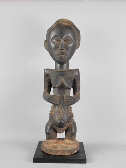 Luba, Democratic Republic of the Congo. Wood,...