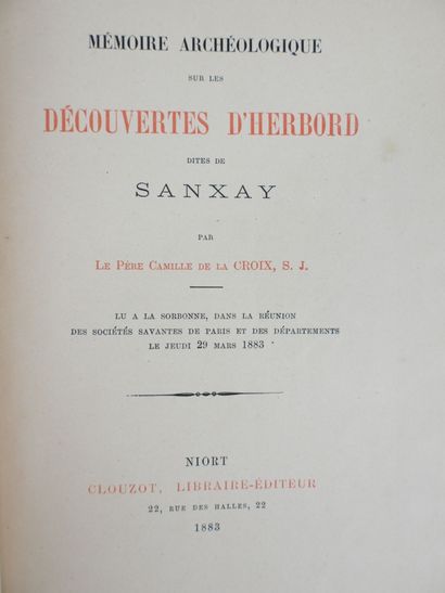 7 volumes. Mémoire archéologique sur les...