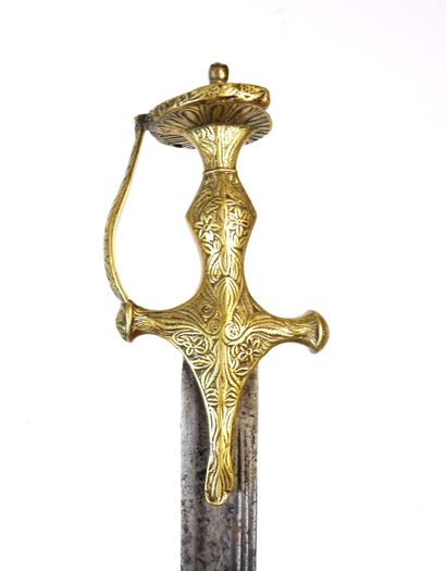 ARMES BLANCHES. Sabre TALWAR indo-persan...