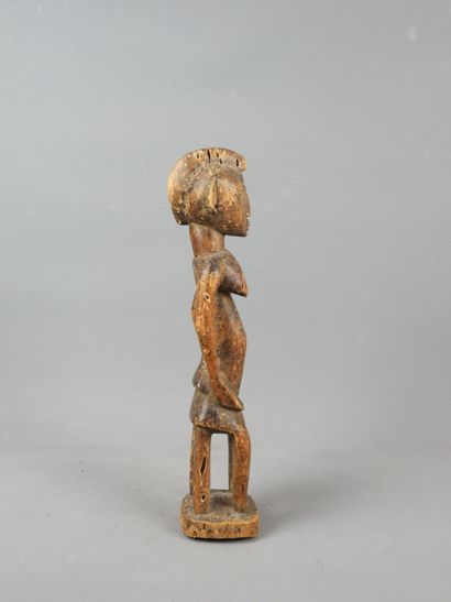 Elegant female statue, SENOUFO, Ivory Coast
H....
