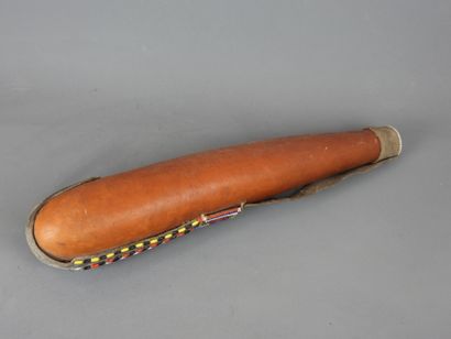 Milk gourd made from a calabash, MASSAI,...