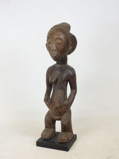 LUBA statue, Democratic Republic of the Congo.
Hardwood,...