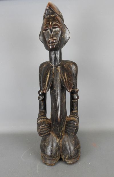 SENOUFO - Ivory Coast.
Statue, hard wood...