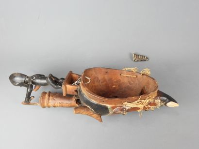 Masque de danse YAOURE, Côte d'Ivoire.
Bois...