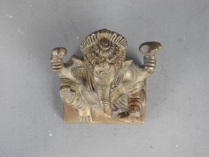 India.
Antique bronze domestic altar statue...