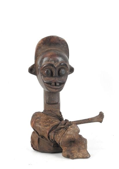 Statue de reliquaire, FANG (style), Gabon.
Bois,...