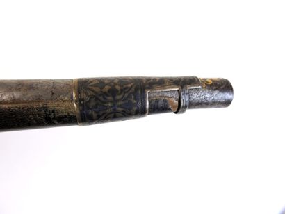 ARMES à FEU. Pistolet à la morlaque, monture...